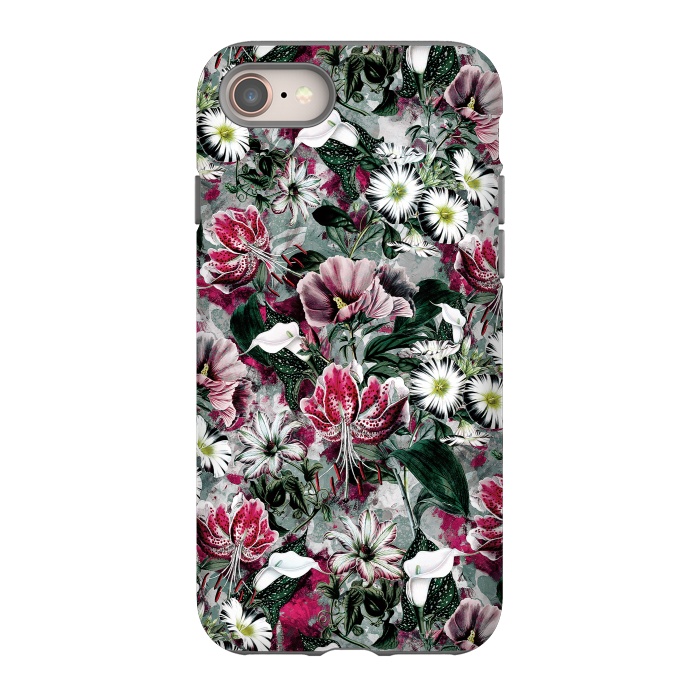 iPhone 8 StrongFit Floral Spring by Riza Peker