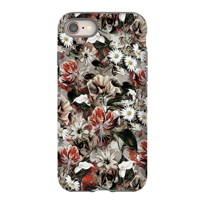 iPhone 8 StrongFit Floral Fall by Riza Peker