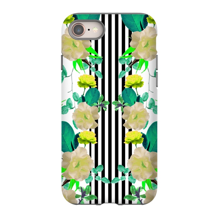 iPhone 8 StrongFit Spring Garden (Green-Yellow) by Zala Farah