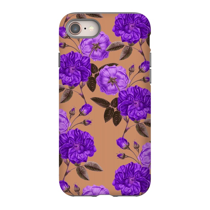 iPhone 8 StrongFit Rosie Purple Love by Zala Farah