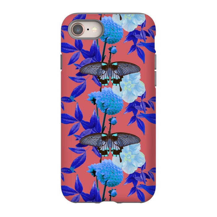 iPhone 8 StrongFit Butterfly Garden by Zala Farah