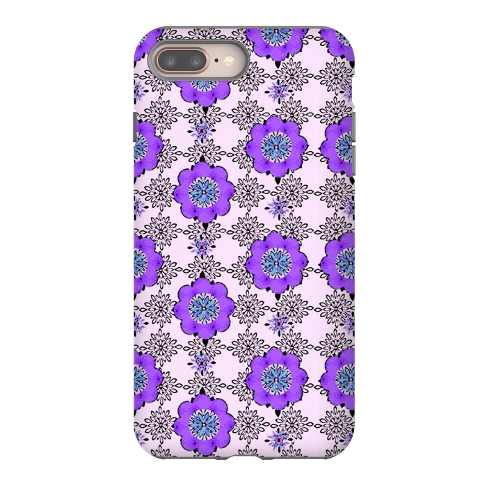 iPhone 8 plus StrongFit Purple Shmurple by Bettie * Blue