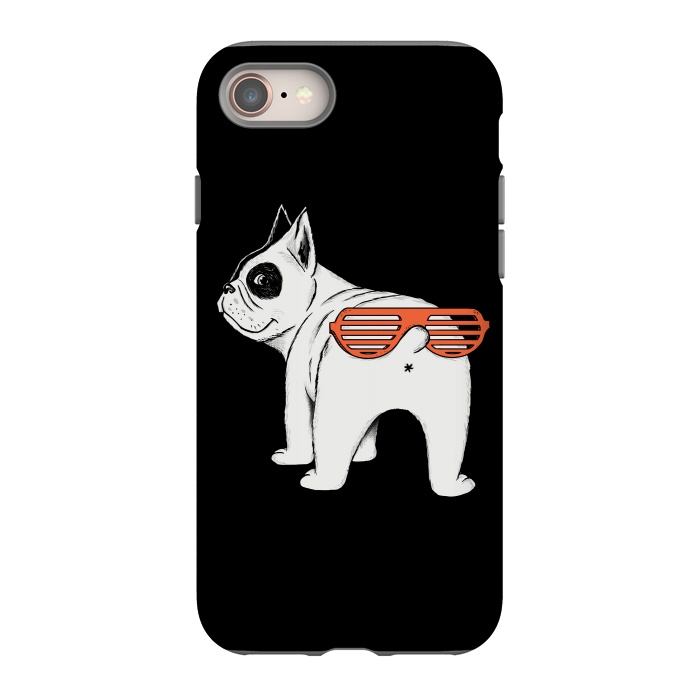 iPhone 8 StrongFit Dog second face by Coffee Man