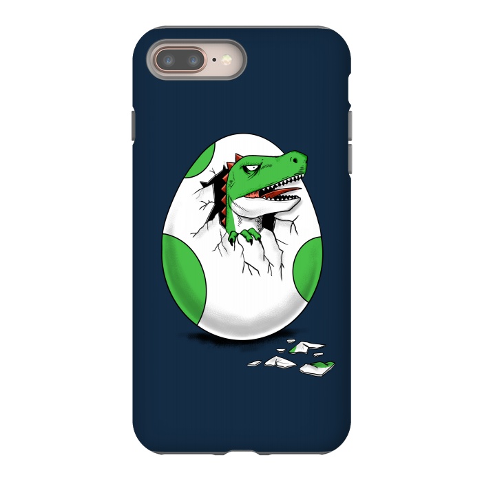 iPhone 8 plus StrongFit Dinosaur egg by Coffee Man