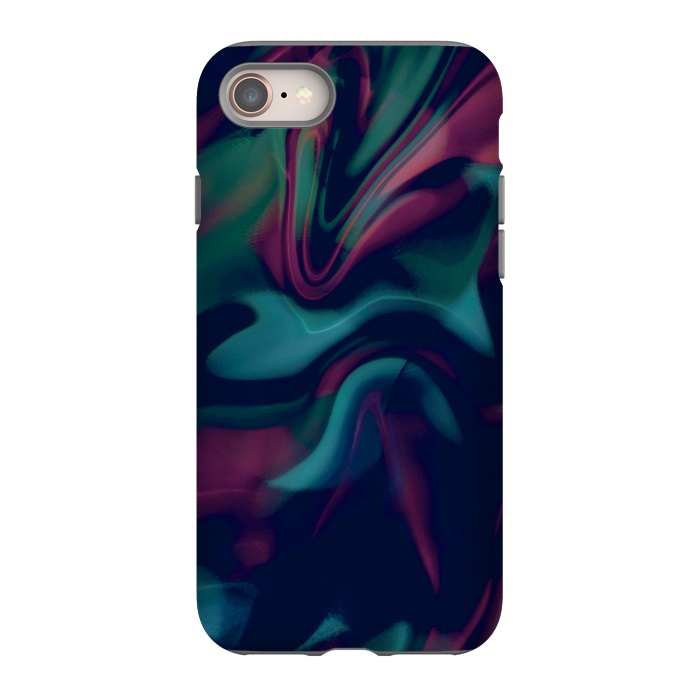iPhone 8 StrongFit Liquid Color by CatJello
