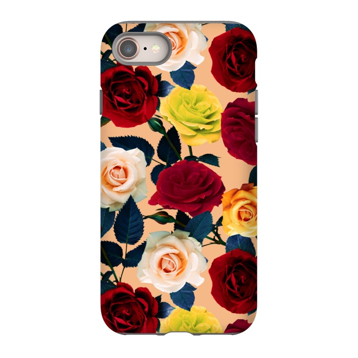 iPhone 8 StrongFit Rose Garden by Burcu Korkmazyurek