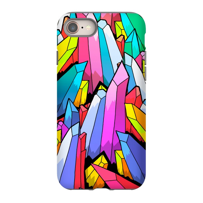 iPhone 8 StrongFit Colour Crystals  by Steve Wade (Swade)