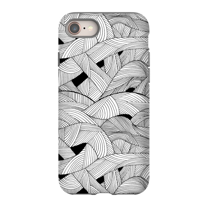 iPhone 8 StrongFit The Tangled Waves by Steve Wade (Swade)