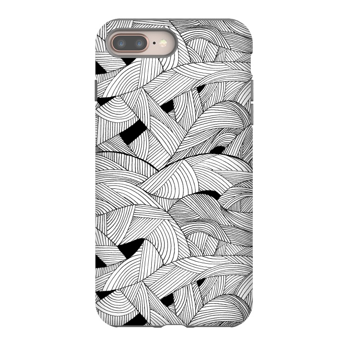 iPhone 8 plus StrongFit The Tangled Waves by Steve Wade (Swade)