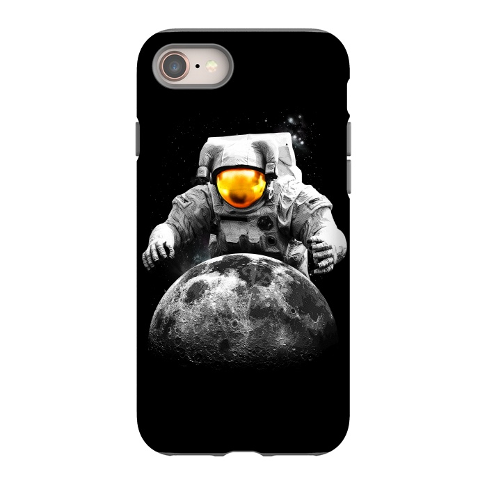 iPhone 8 StrongFit The conquest of the moon by Mitxel Gonzalez