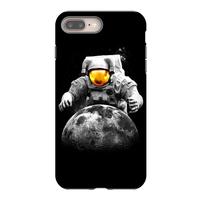 iPhone 8 plus StrongFit The conquest of the moon by Mitxel Gonzalez