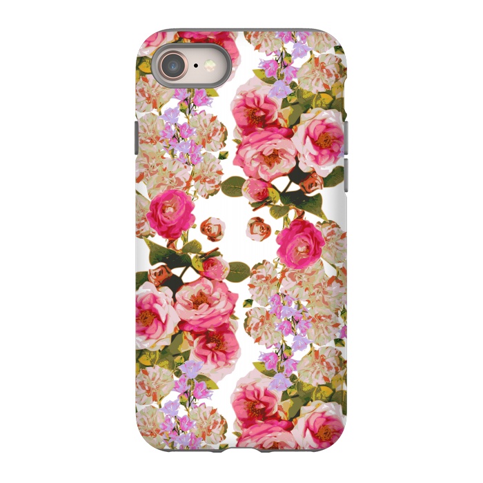 iPhone 8 StrongFit Floral Friends by Zala Farah