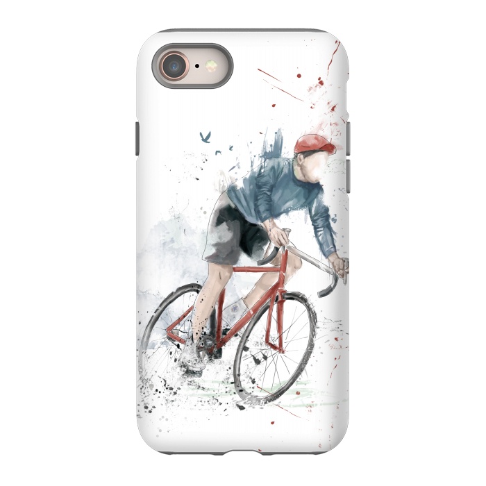 iPhone 8 StrongFit I want to ride my bicycle by Balazs Solti