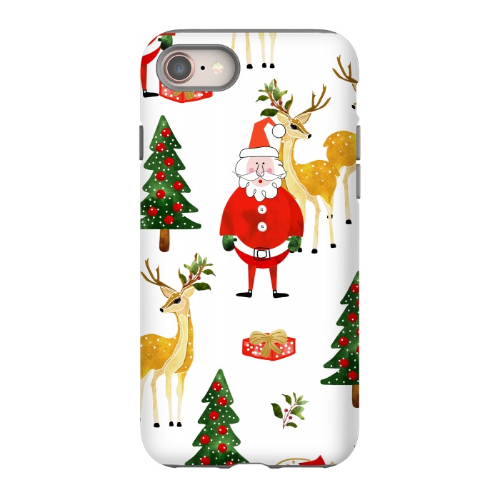 iPhone 8 StrongFit Always Christmas by Uma Prabhakar Gokhale