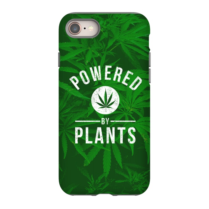 iPhone 8 StrongFit Powered by Plants by Mitxel Gonzalez