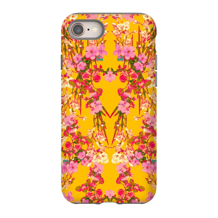 iPhone 8 StrongFit Floral Decor by Zala Farah