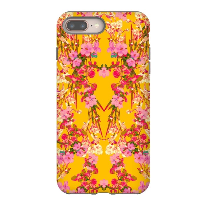 iPhone 8 plus StrongFit Floral Decor by Zala Farah