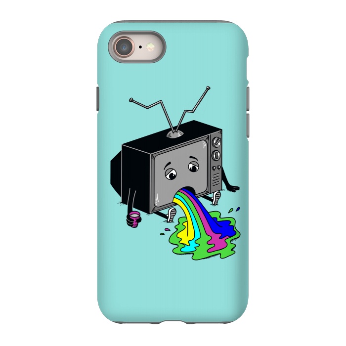 iPhone 8 StrongFit Vomit tv 2 by Coffee Man