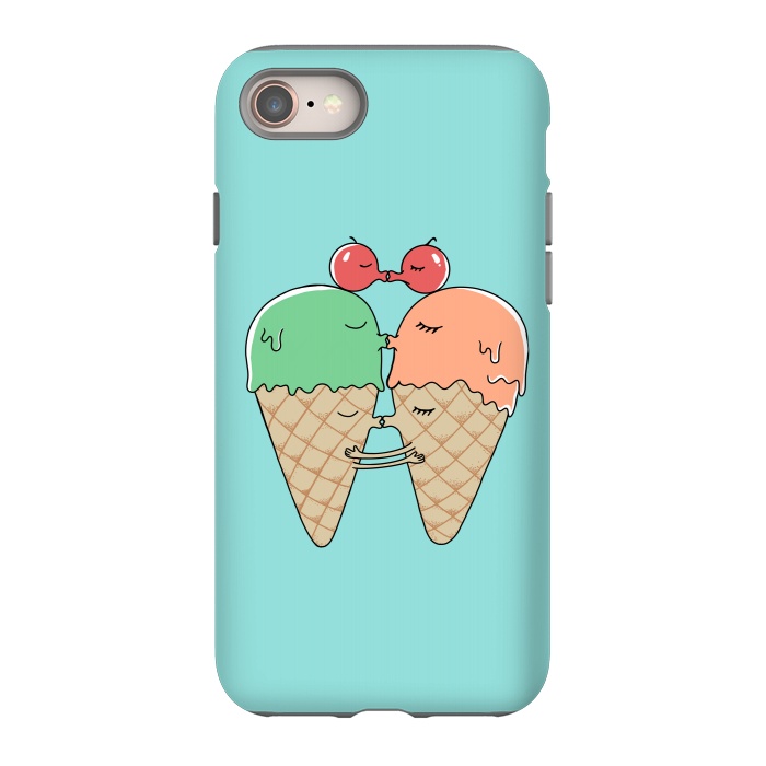iPhone 8 StrongFit Sweet Kiss by Coffee Man