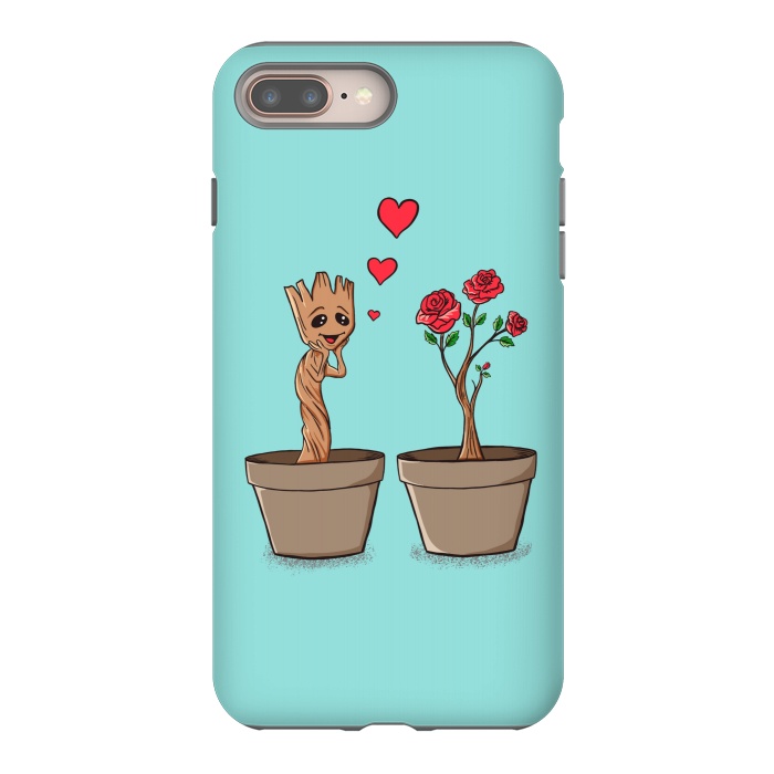 iPhone 8 plus StrongFit In Love by Coffee Man