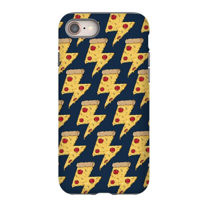 iPhone 8 StrongFit Pizza Power Pattern by Coffee Man