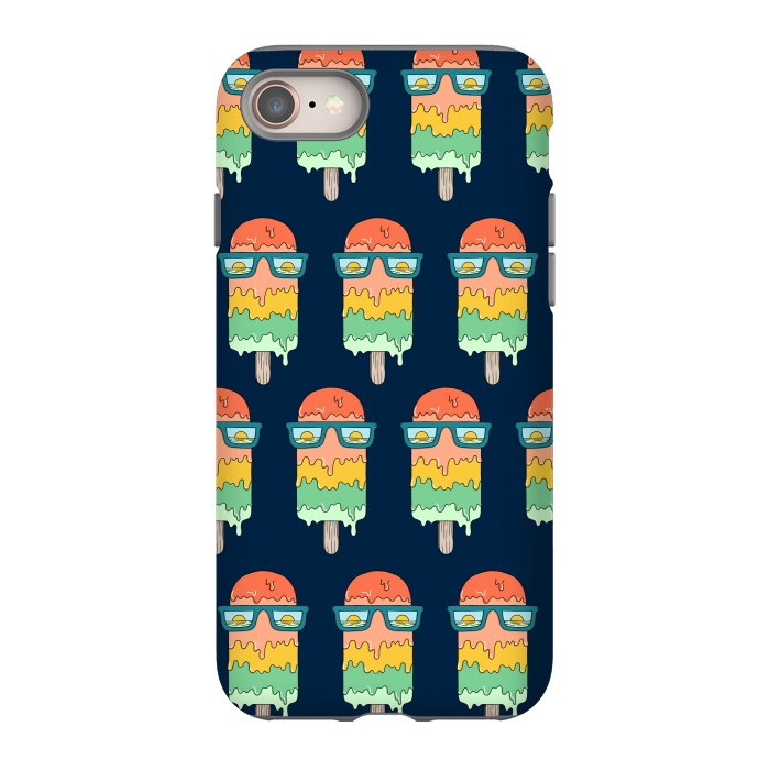 iPhone 8 StrongFit Hot Ice Cream pattern by Coffee Man