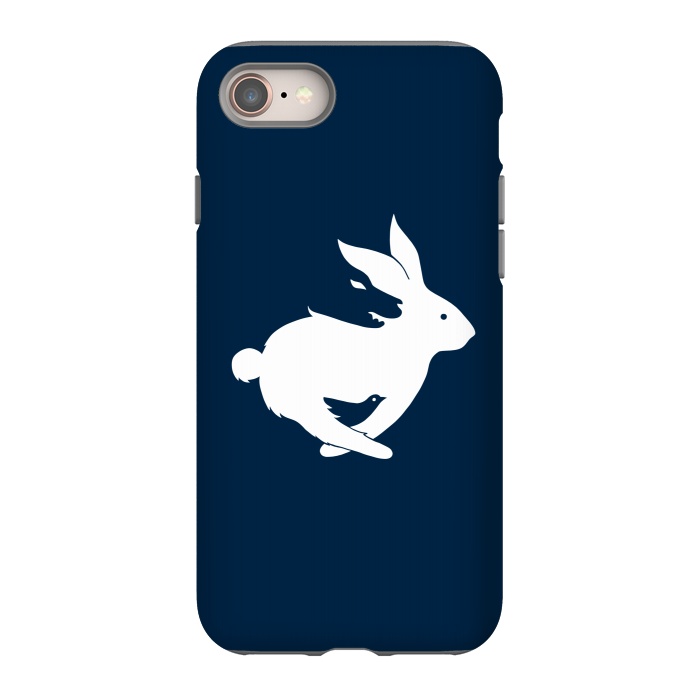 iPhone 8 StrongFit Run rabbit  by Coffee Man