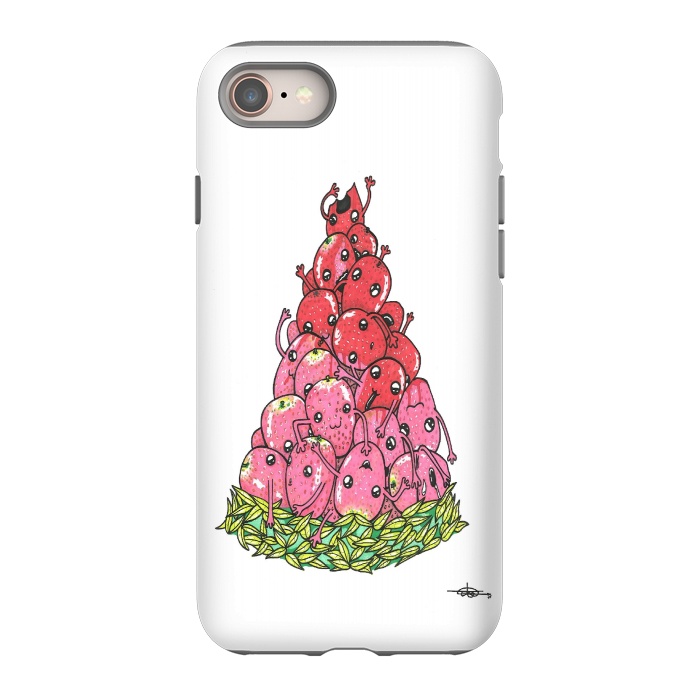 iPhone 8 StrongFit Strawberrymelon by Varo Lojo