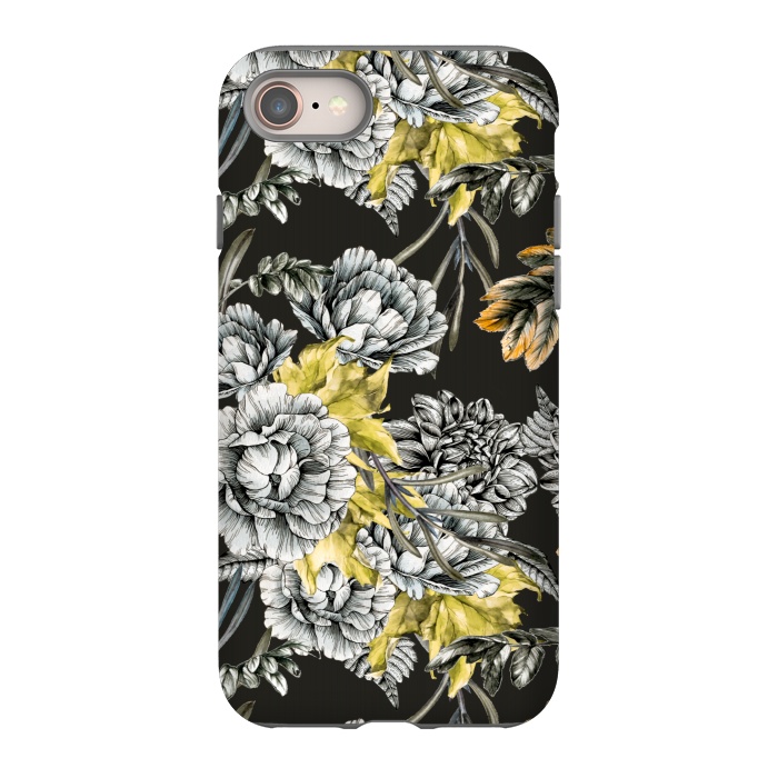 iPhone 8 StrongFit Dark flowering I by Mmartabc