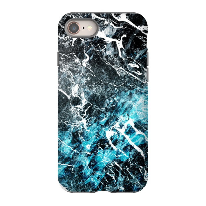 iPhone 8 StrongFit Frozen Waves by Steve Wade (Swade)