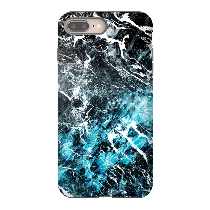 iPhone 8 plus StrongFit Frozen Waves by Steve Wade (Swade)