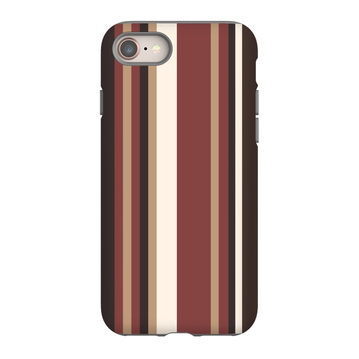 iPhone 8 StrongFit Vertical Stripes by Dhruv Narelia