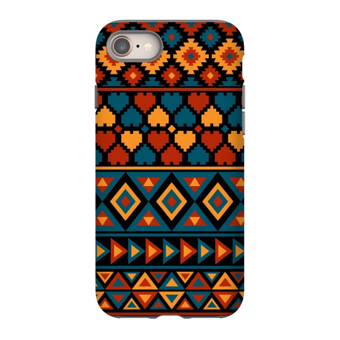iPhone 8 StrongFit aztec traditional pattern by Dhruv Narelia
