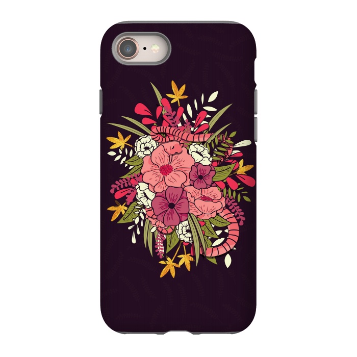 iPhone 8 StrongFit Jungle Bouquet 001 by Jelena Obradovic