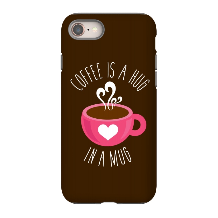 iPhone 8 StrongFit Coffee Love by Dhruv Narelia