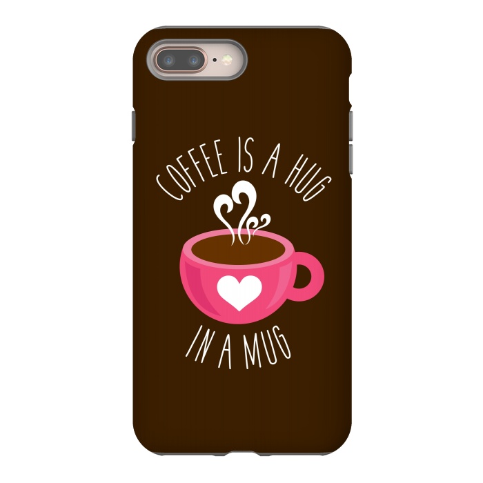 iPhone 8 plus StrongFit Coffee Love by Dhruv Narelia