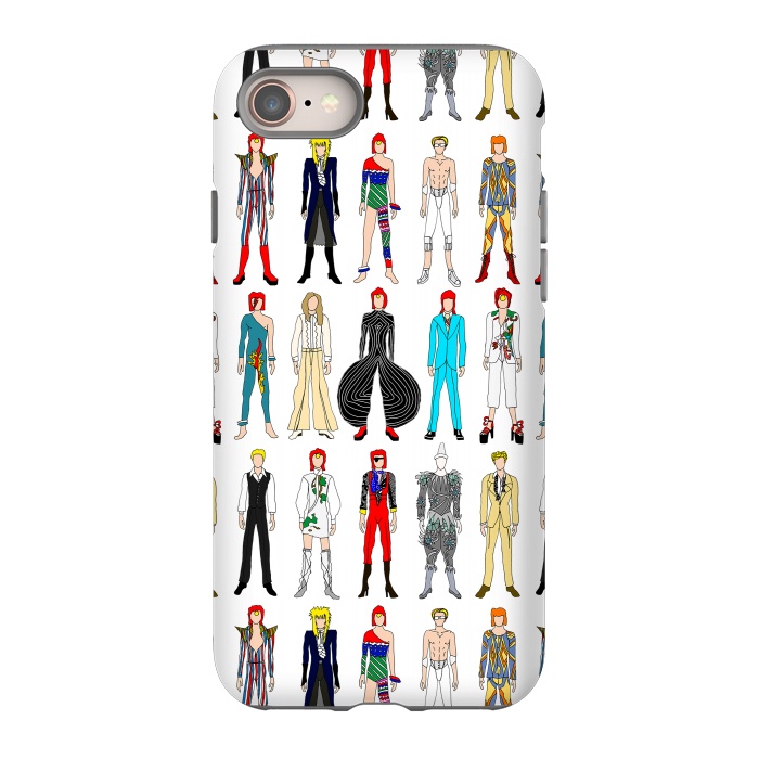 iPhone 8 StrongFit Starman Bowie Ziggy by Notsniw
