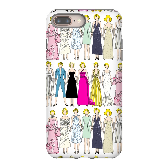 iPhone 8 plus StrongFit Marilyn Monroe by Notsniw