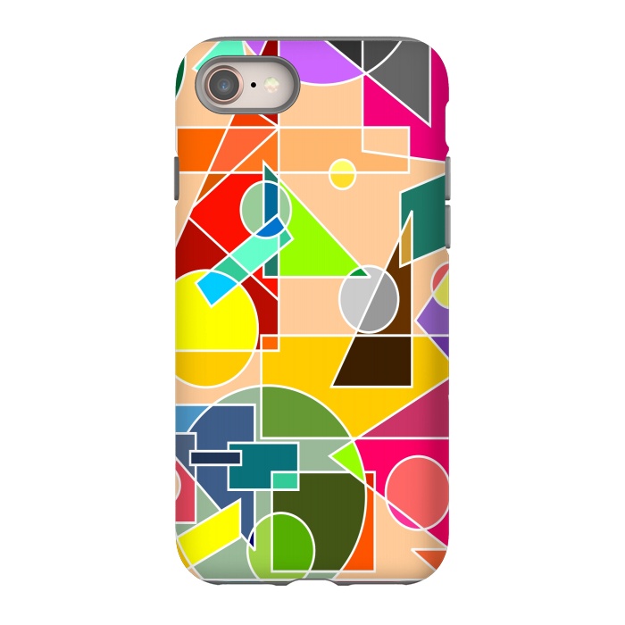 iPhone 8 StrongFit Geometrical shapes by Dhruv Narelia