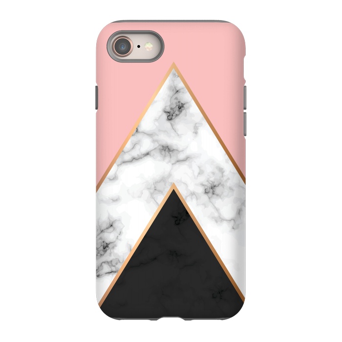 iPhone 8 StrongFit Marble Geometry 010 by Jelena Obradovic