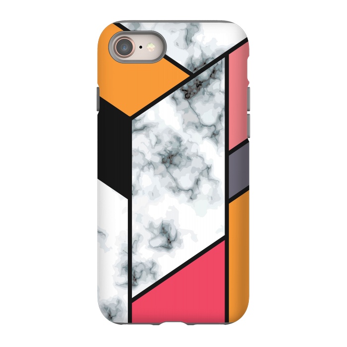 iPhone 8 StrongFit Marble Geometry 012 by Jelena Obradovic