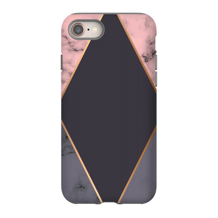 iPhone 8 StrongFit Marble Geometry 018 by Jelena Obradovic