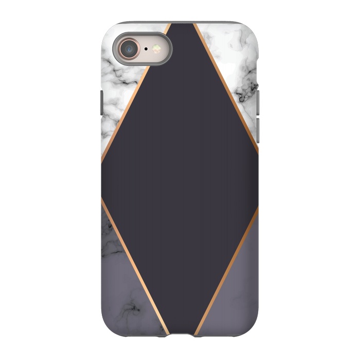 iPhone 8 StrongFit Marble Geometry 019 by Jelena Obradovic