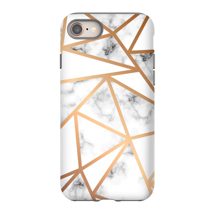 iPhone 8 StrongFit Marble Geometry 021 by Jelena Obradovic