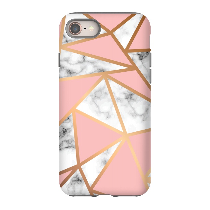 iPhone 8 StrongFit Marble Geometry 022 by Jelena Obradovic