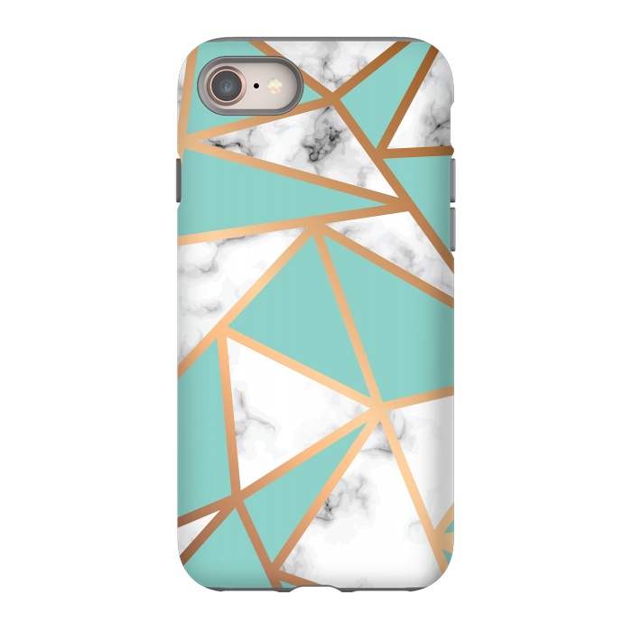 iPhone 8 StrongFit Marble Geometry 023 by Jelena Obradovic