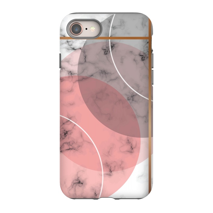 iPhone 8 StrongFit Marble Geometry 036 by Jelena Obradovic