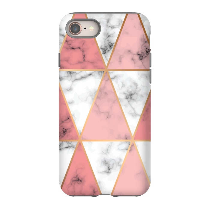 iPhone 8 StrongFit Marble Geometry 037 by Jelena Obradovic