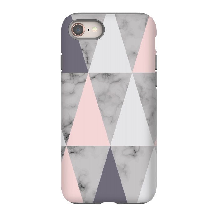 iPhone 8 StrongFit Marble Geometry 038 by Jelena Obradovic