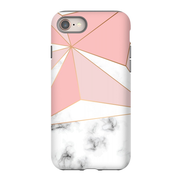 iPhone 8 StrongFit Marble Geometry 042 by Jelena Obradovic